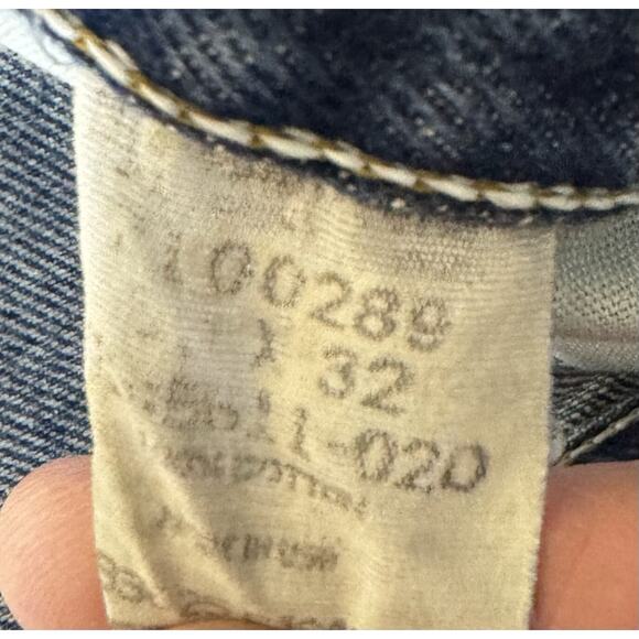 Lee Jeans Mens 48x32 Blue Denim‎ Straight Leg - Picture 7 of 8